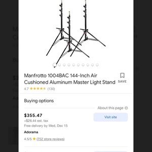 Manfrotto Light Stand